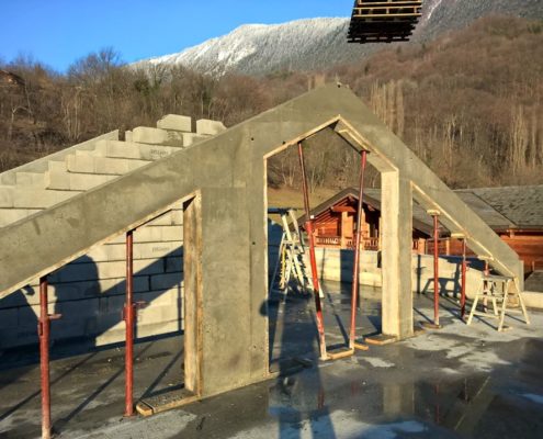 Construction de maison à Villarberanger par Maçonnerie Pouget