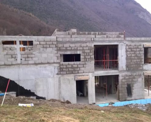 Construction de maison à Villarberanger par Maçonnerie Pouget