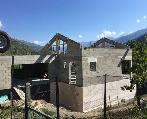 Réalisation d’une villa complète par Maçonnerie Pouget