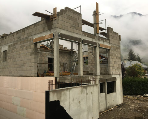 Réalisation d’une villa complète par Maçonnerie Pouget